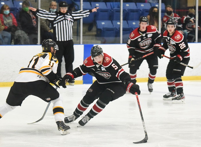 Chicago Steel Hockey in Clark Cup Final Game 1